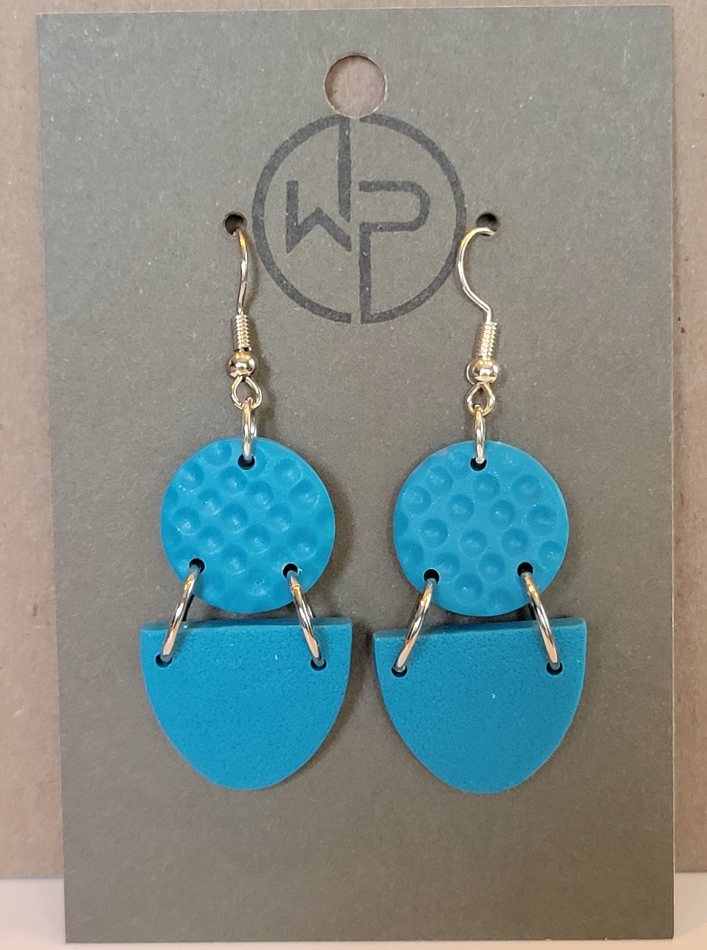 Silver Hook Dangle Earrings