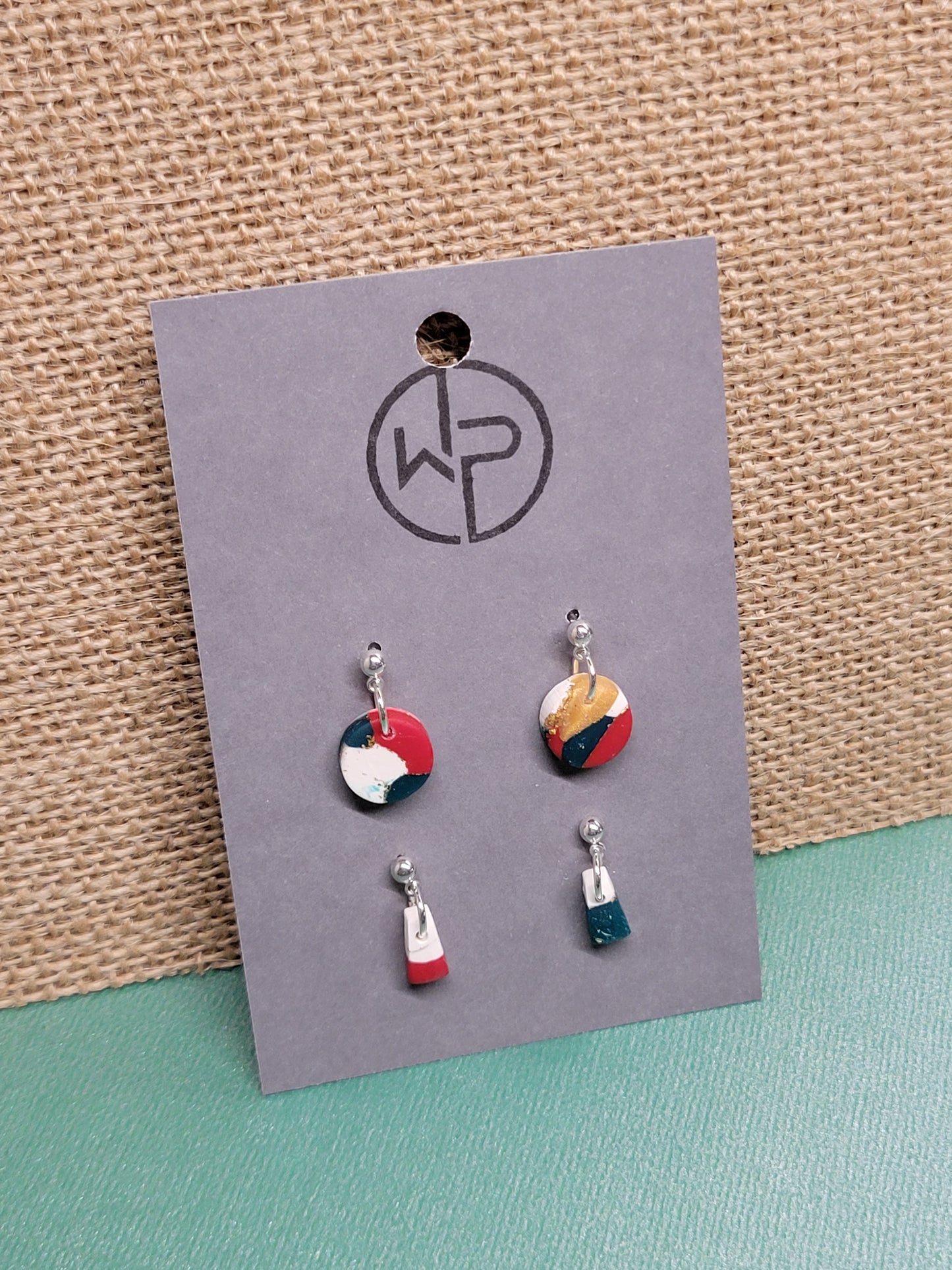 Mini Christmas Drop Earrings
