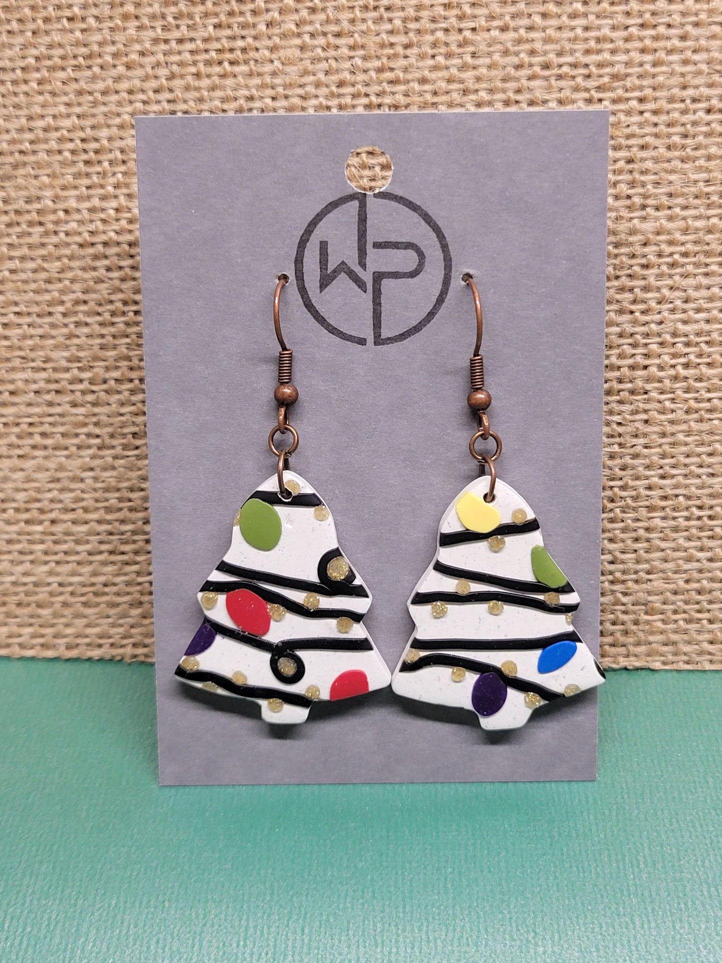 Christmas Tree Earrings