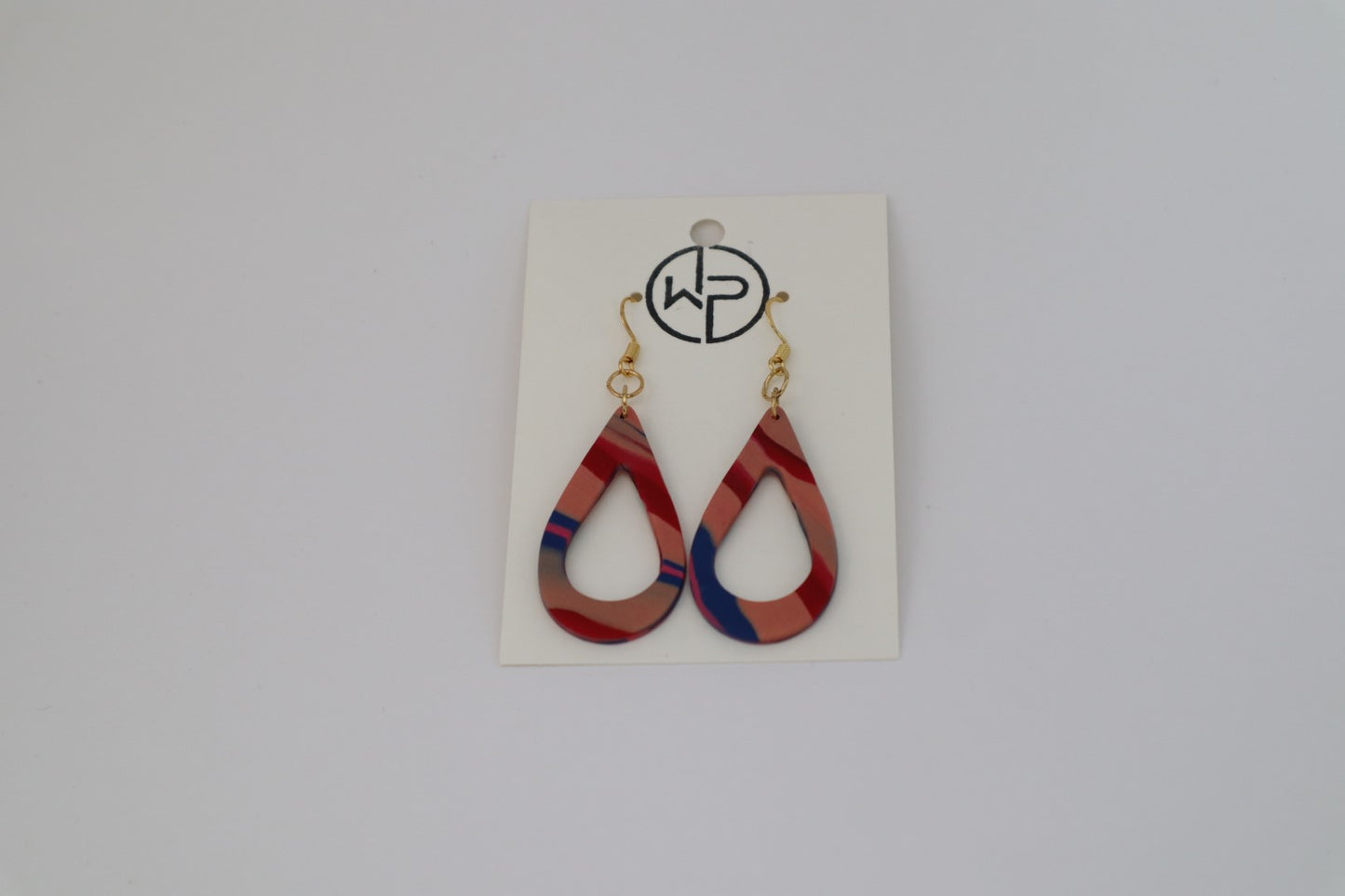 Gold Hook Dangle Earrings