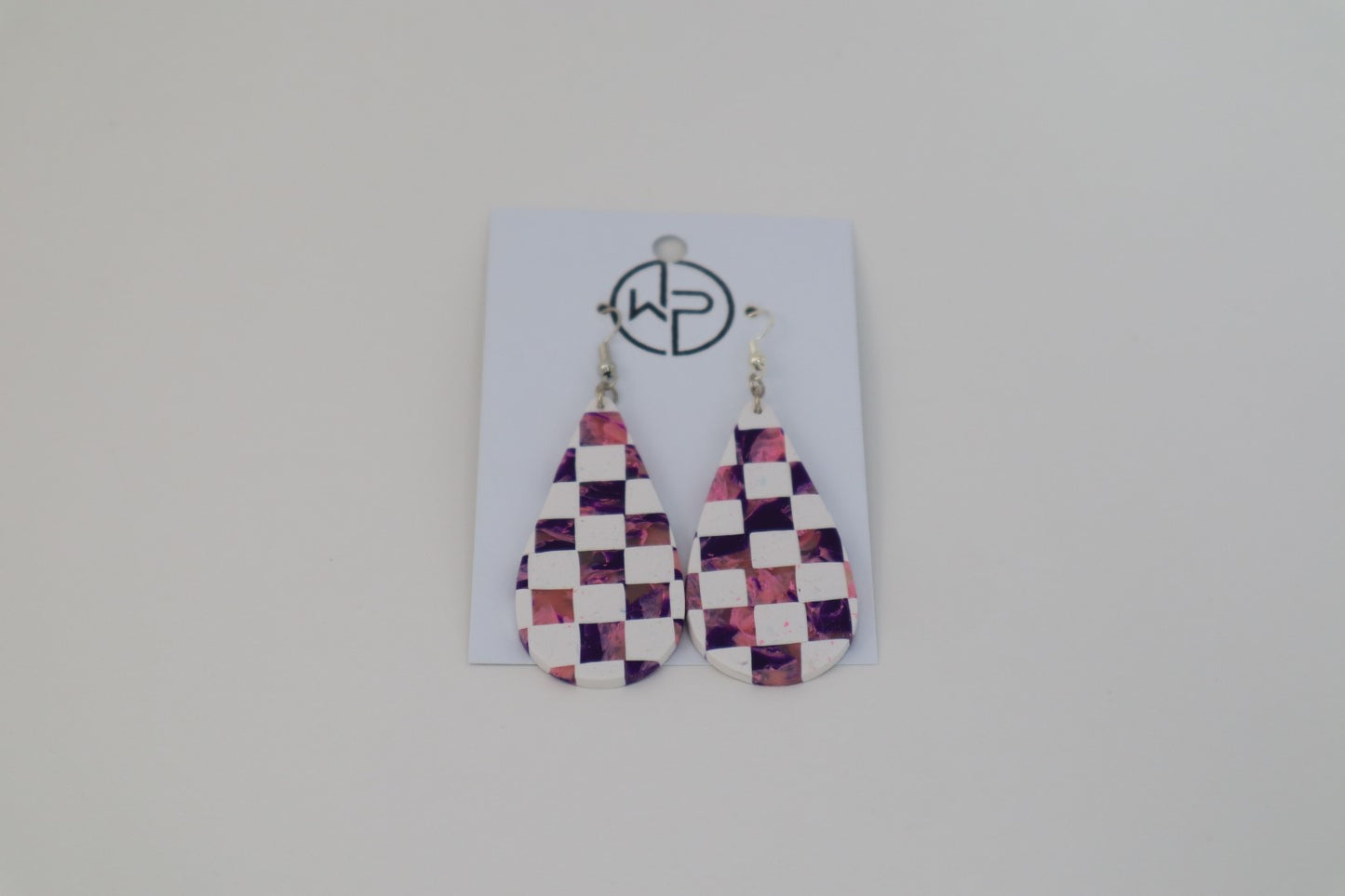 Silver Hook Dangle Earrings