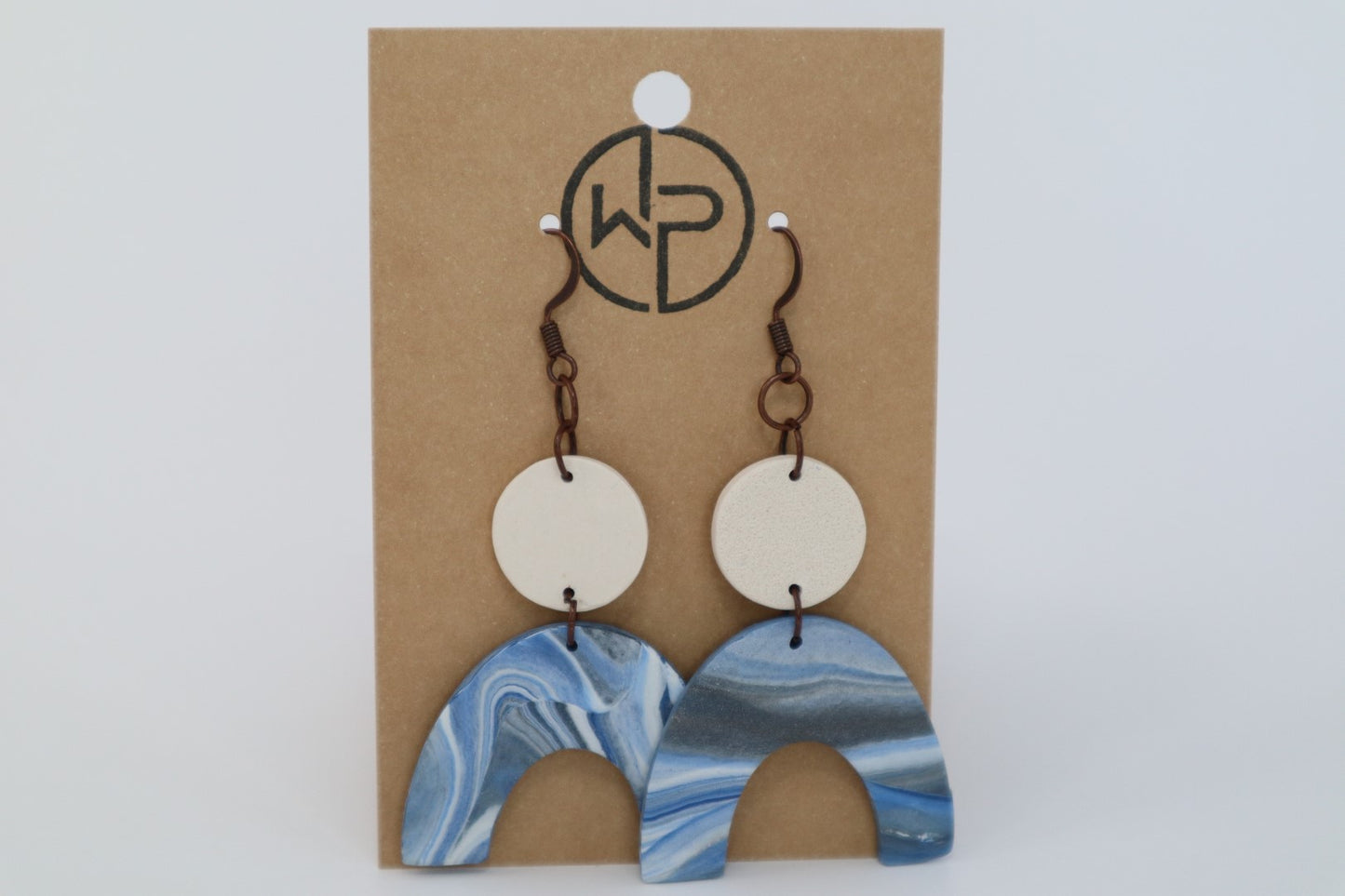 Blue Waves Earrings