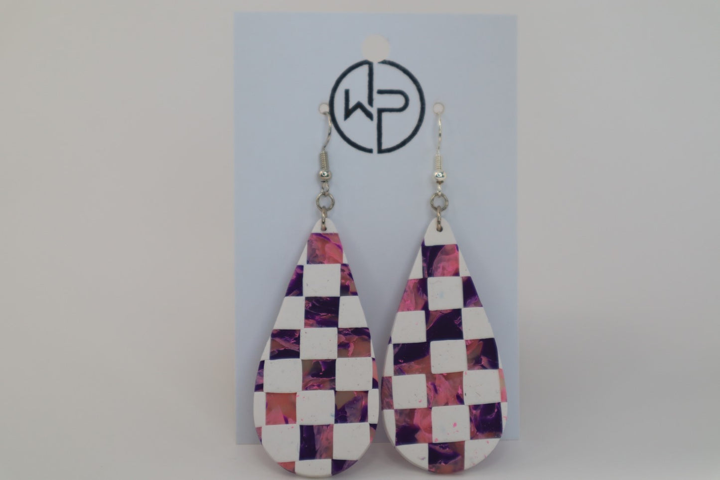 Silver Hook Dangle Earrings