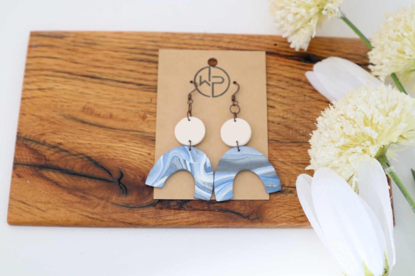 Blue Waves Earrings