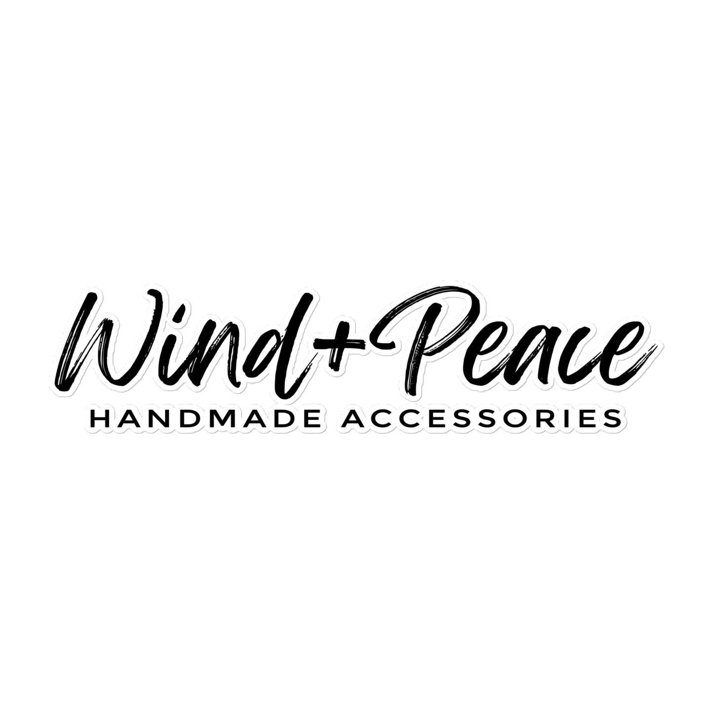 W+P Large Logo Sticker