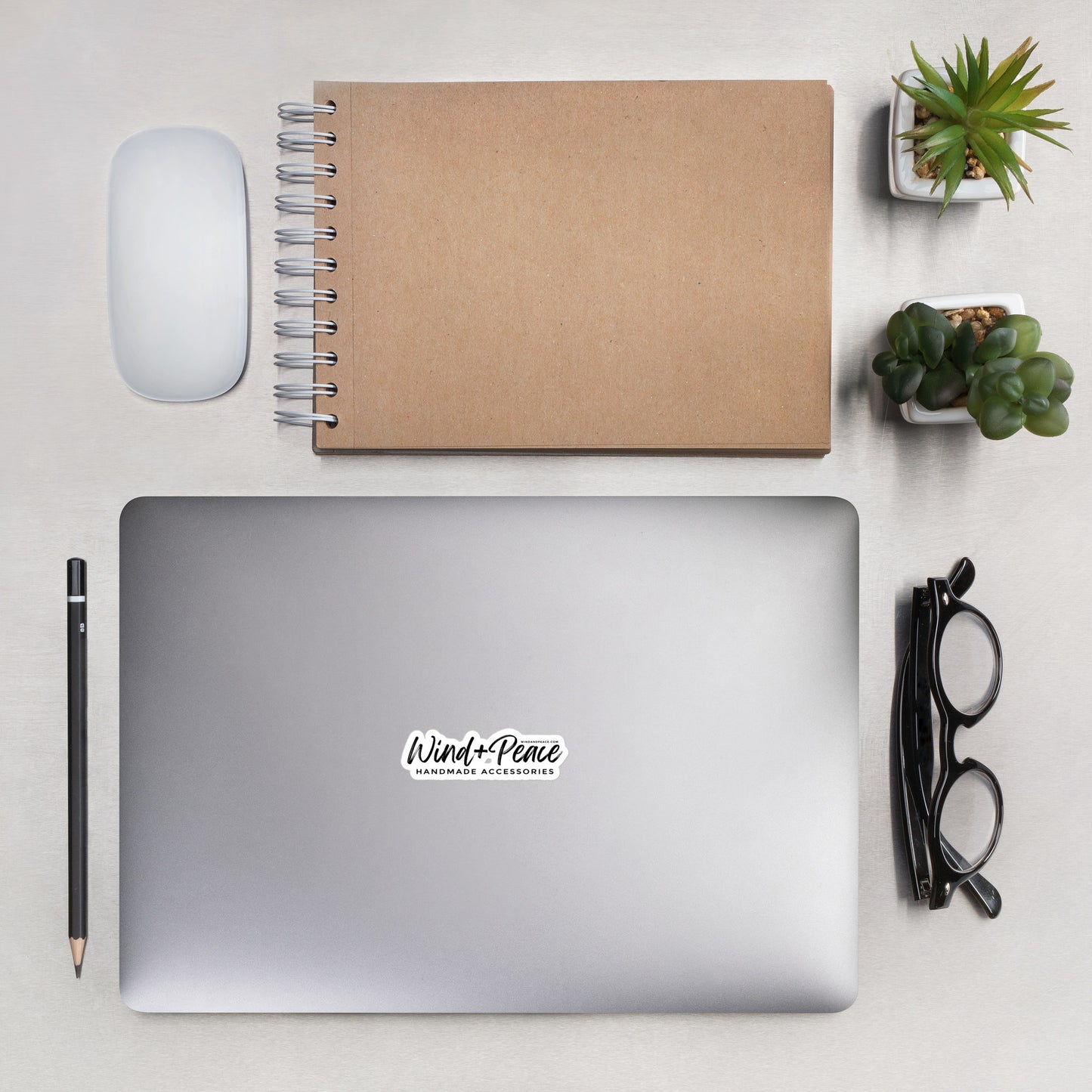 W+P Logo Stickers