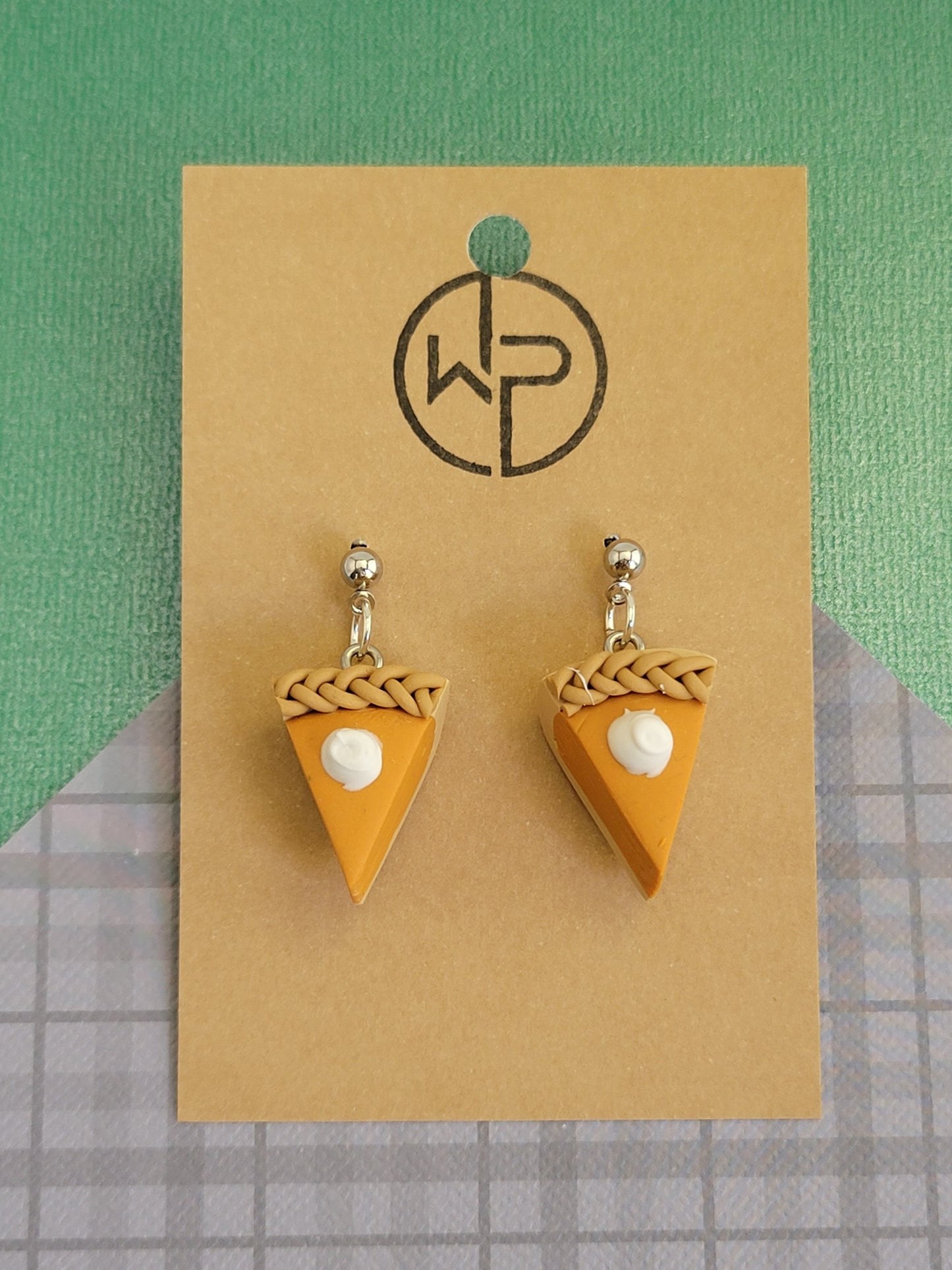 Pumpkin Pie Earrings