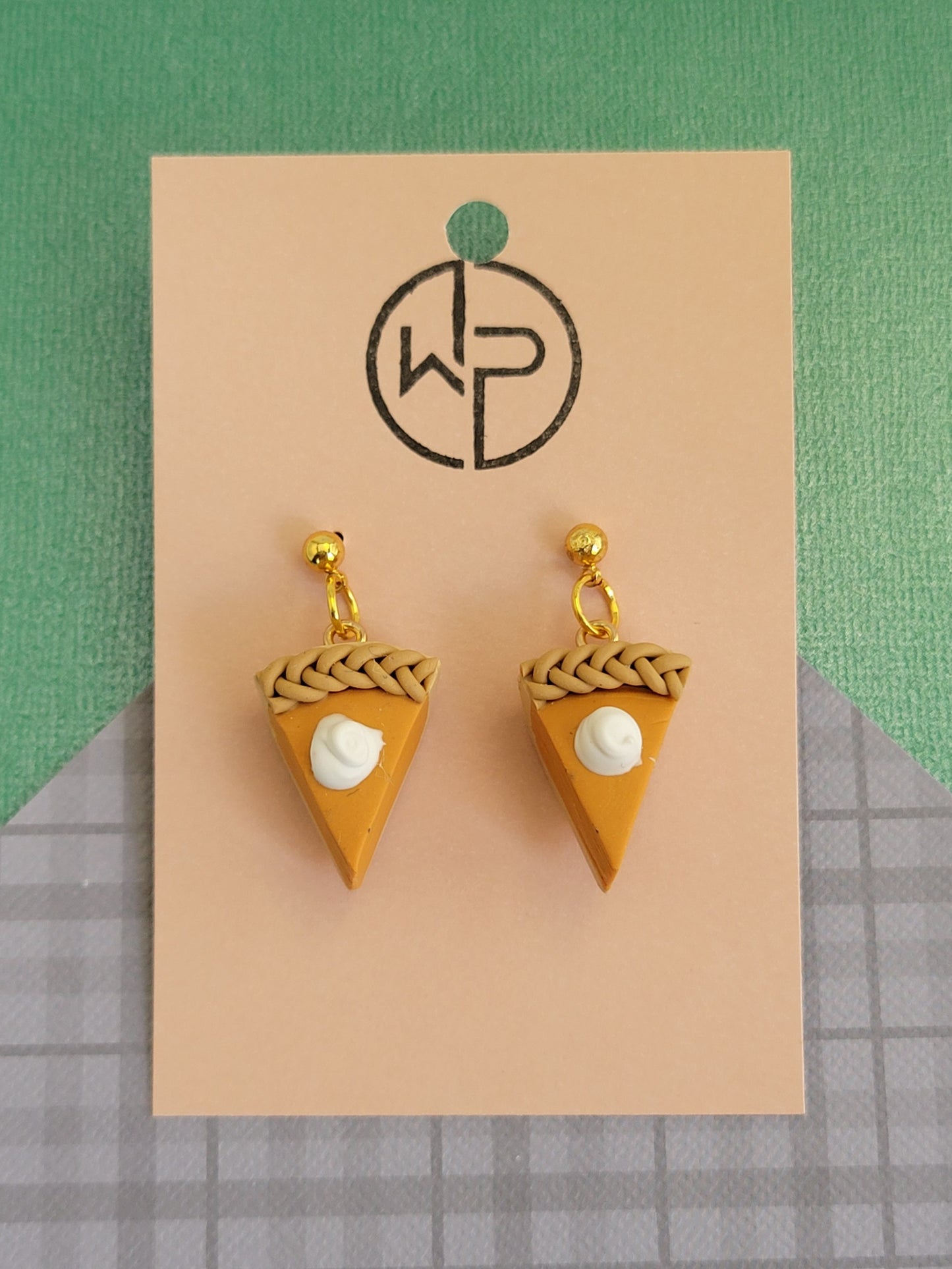 Pumpkin Pie Earrings