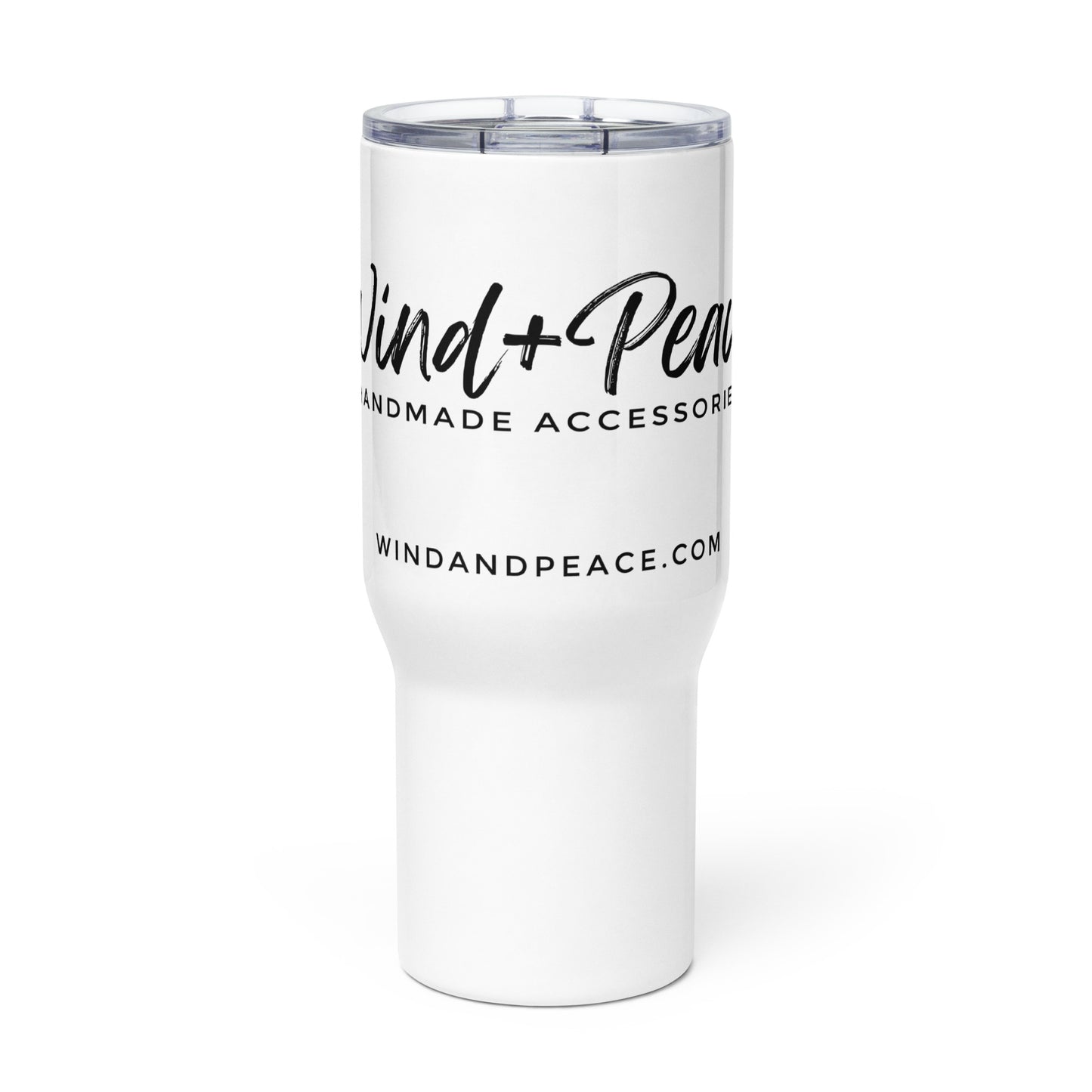 W+P Logo Travel mug with a handle