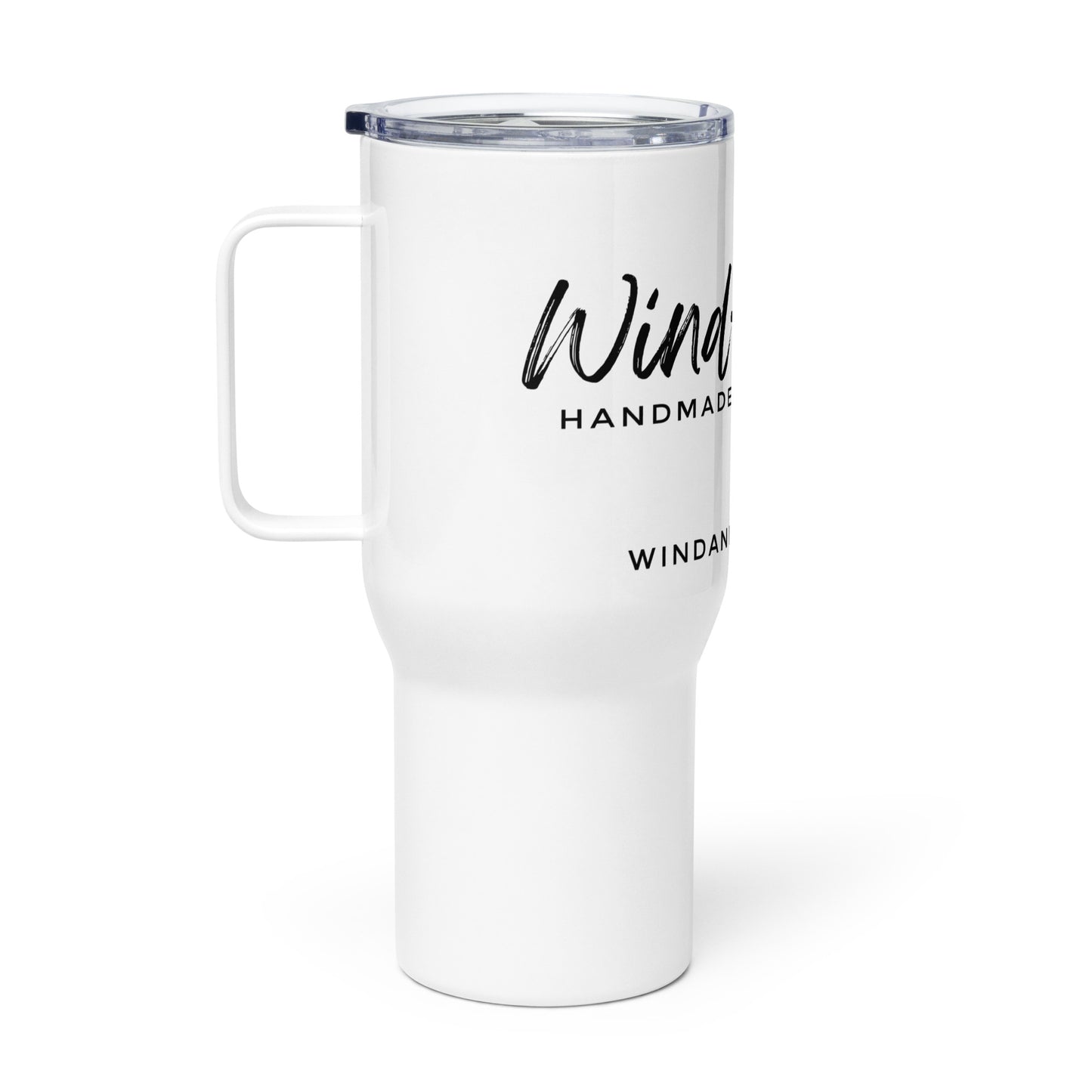 W+P Logo Travel mug with a handle