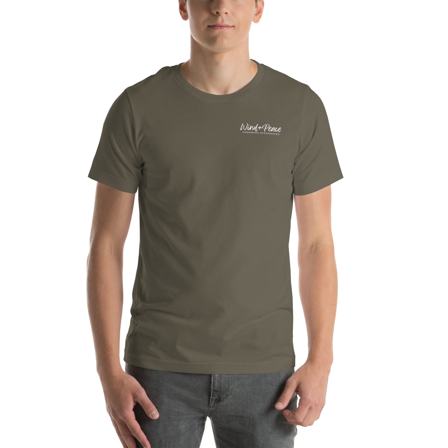 W+P Pocket & Back Graphic Unisex t-shirts - Solid Colors