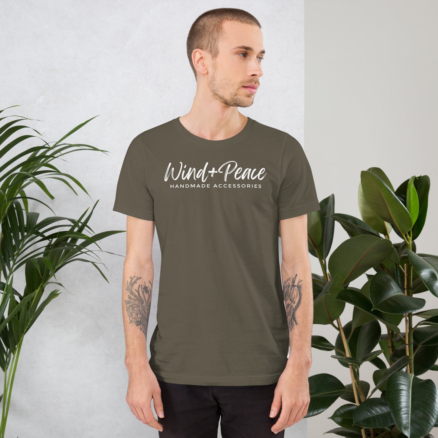 W+P Large Front & Back Graphic Unisex t-shirts - Solid Colors