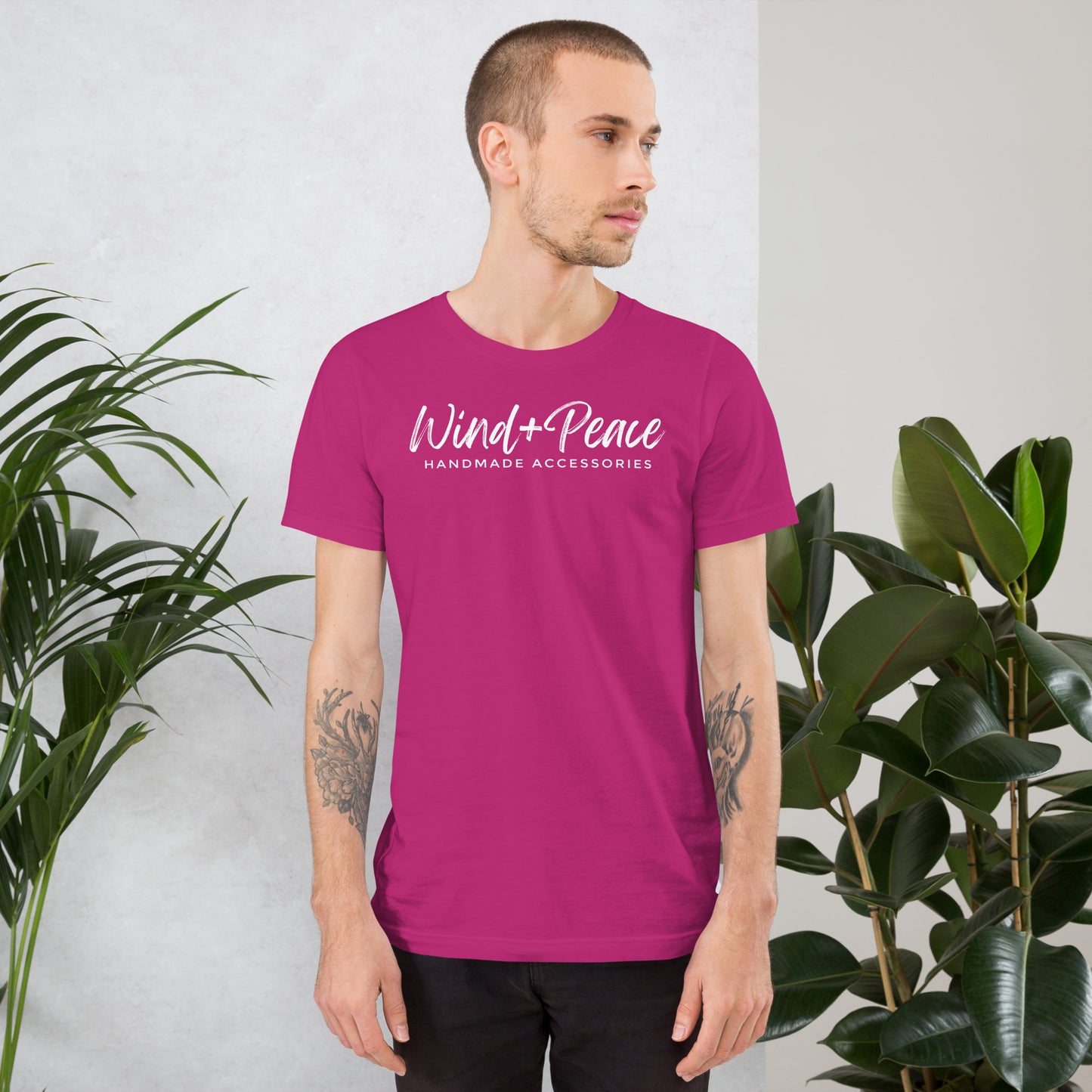 W+P Large Front & Back Graphic Unisex t-shirts - Solid Colors