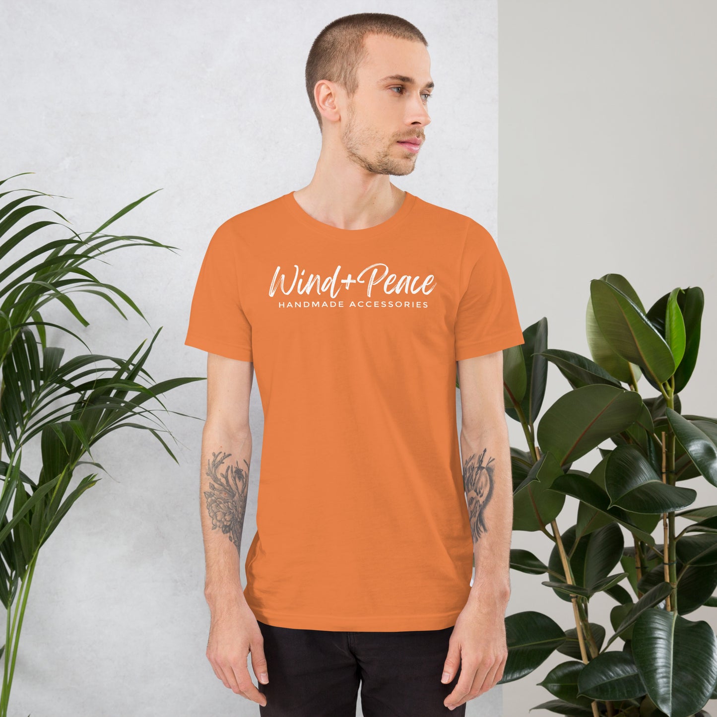 W+P Large Front & Back Graphic Unisex t-shirts - Solid Colors