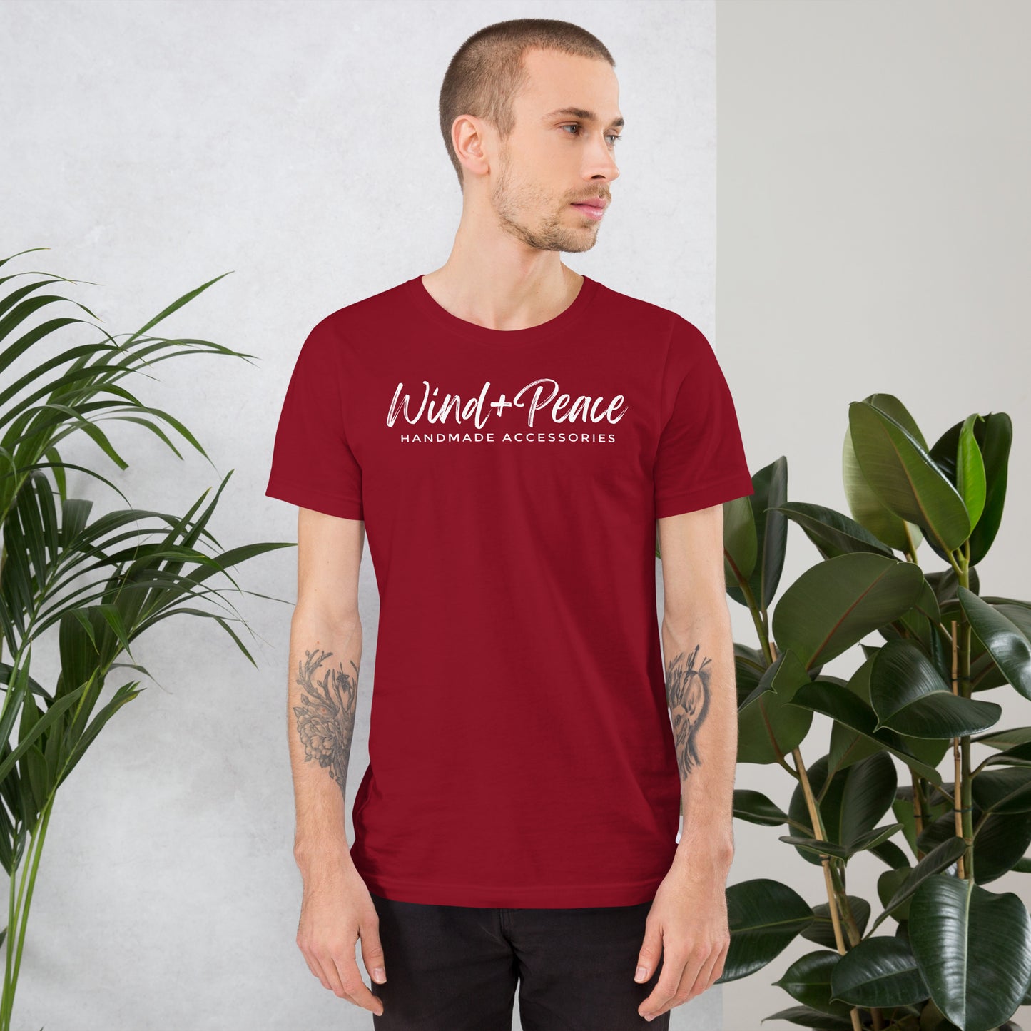 W+P Large Front & Back Graphic Unisex t-shirts - Solid Colors