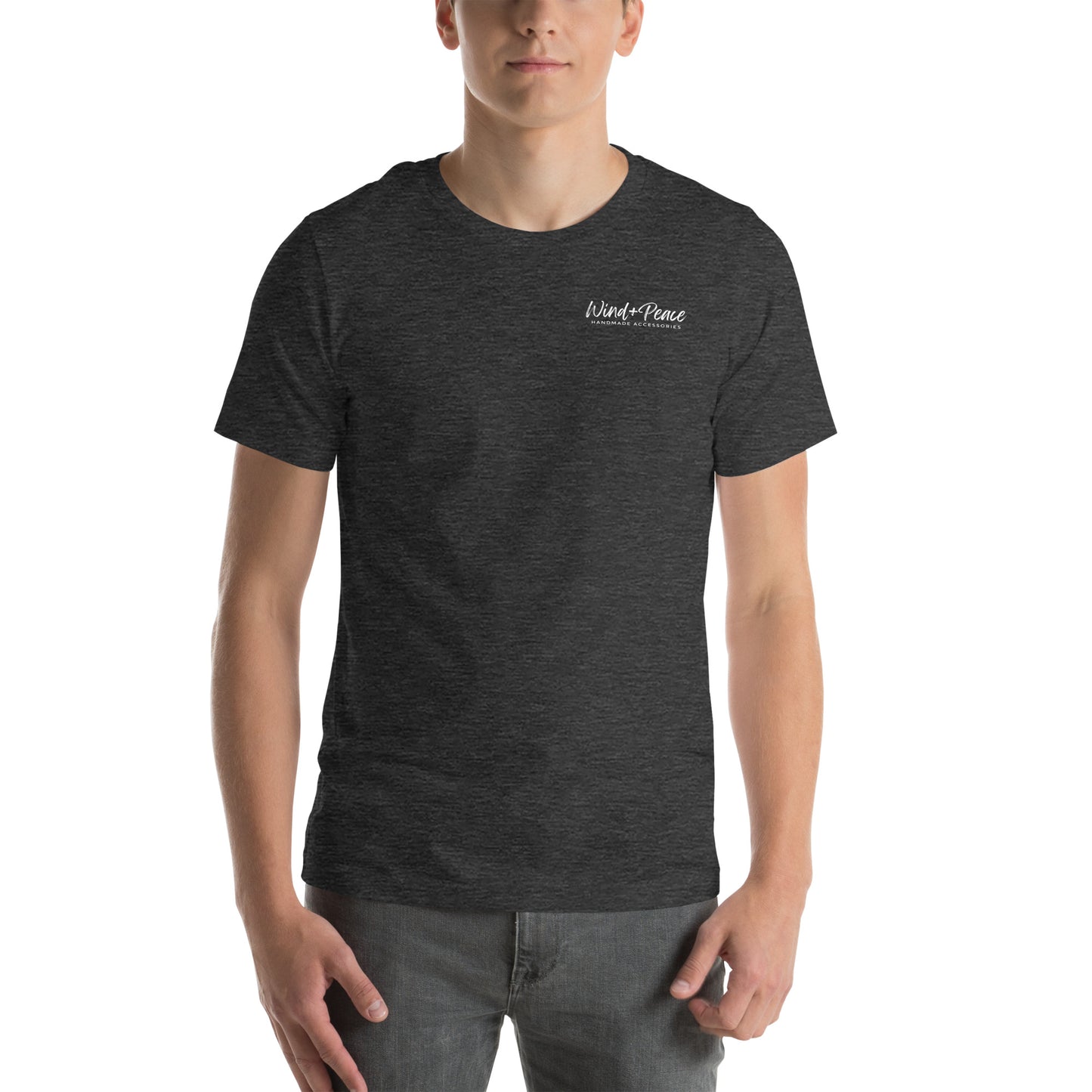 W+P Pocket & Back Graphic Unisex t-shirts - Heathered Colors