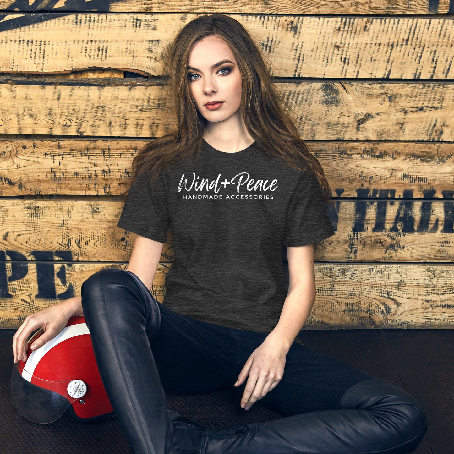 W+P Large Front Graphic Unisex t-shirts - Heathered Colors