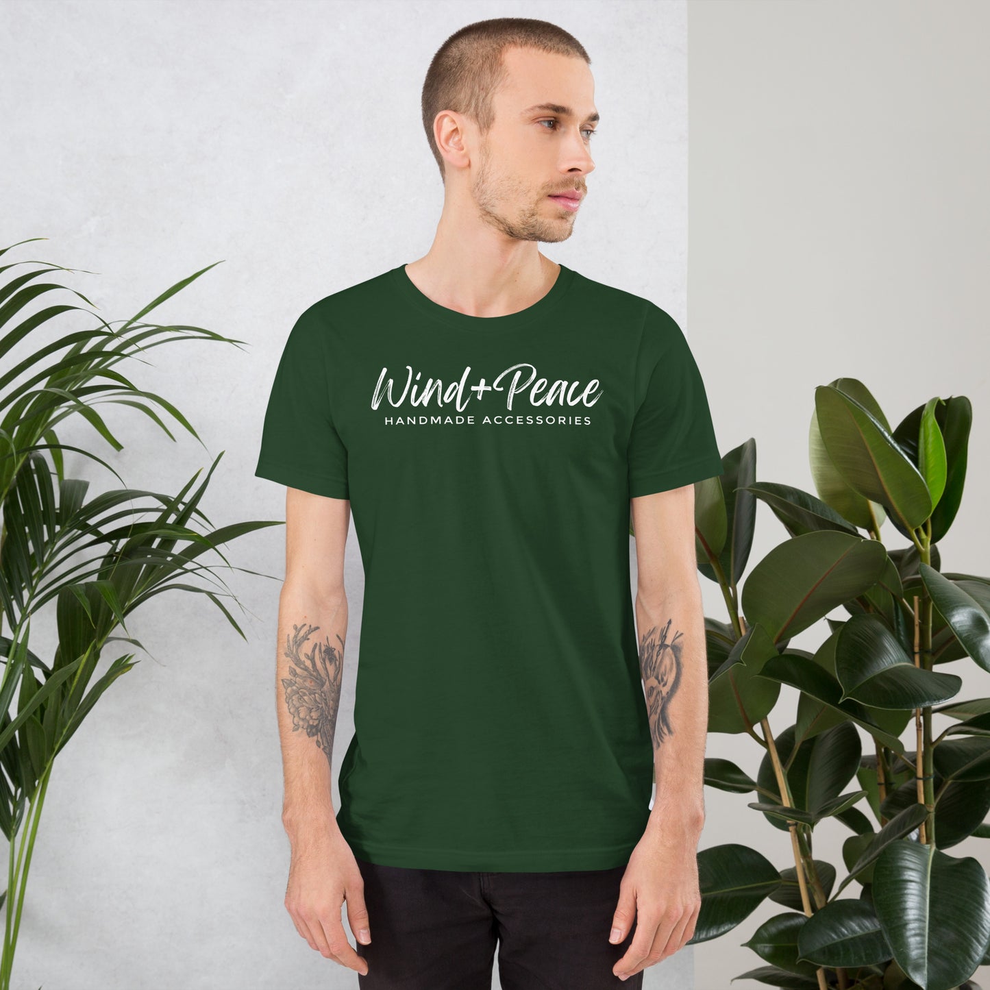 W+P Large Front & Back Graphic Unisex t-shirts - Solid Colors