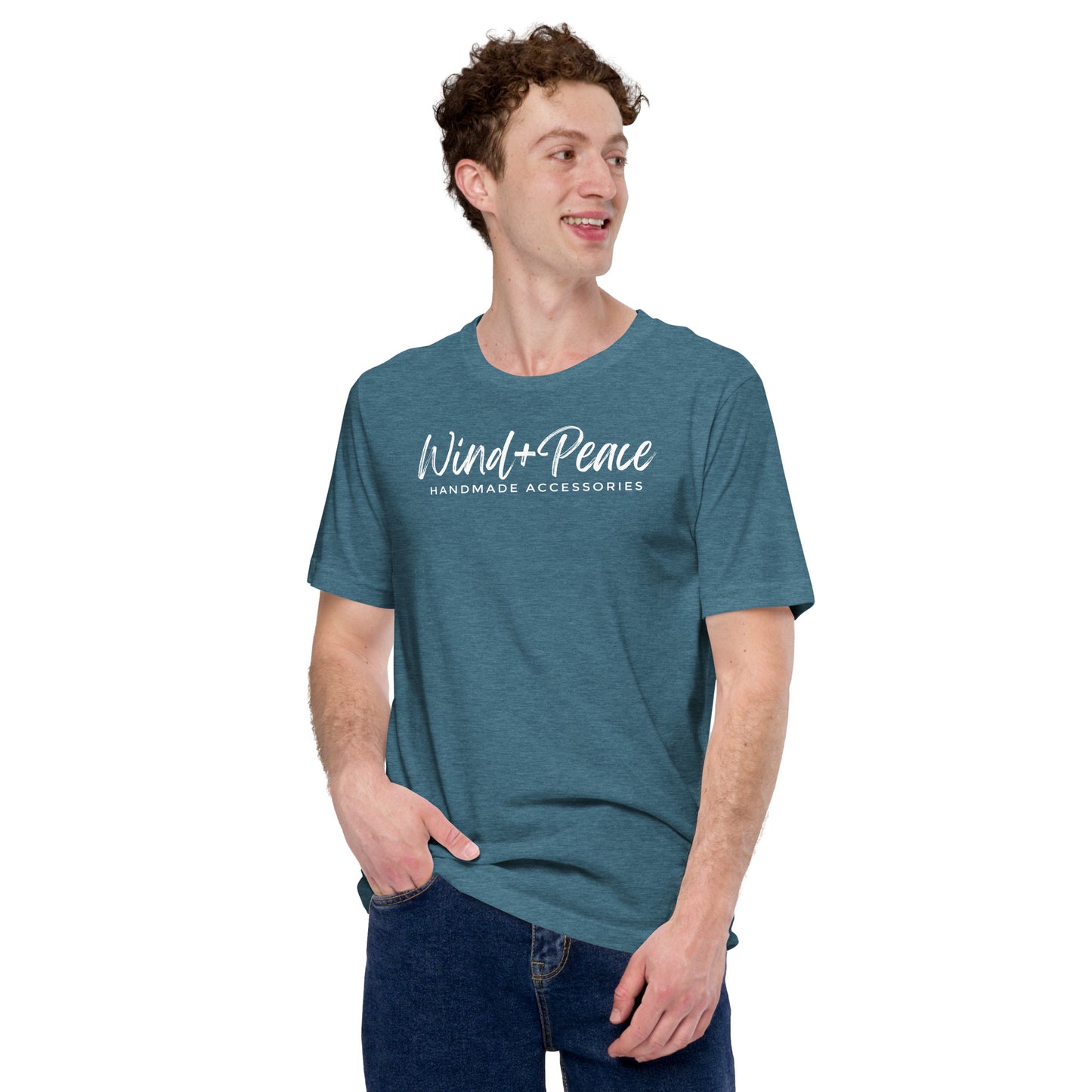 W+P Large Front Graphic Unisex t-shirts - Heathered Colors