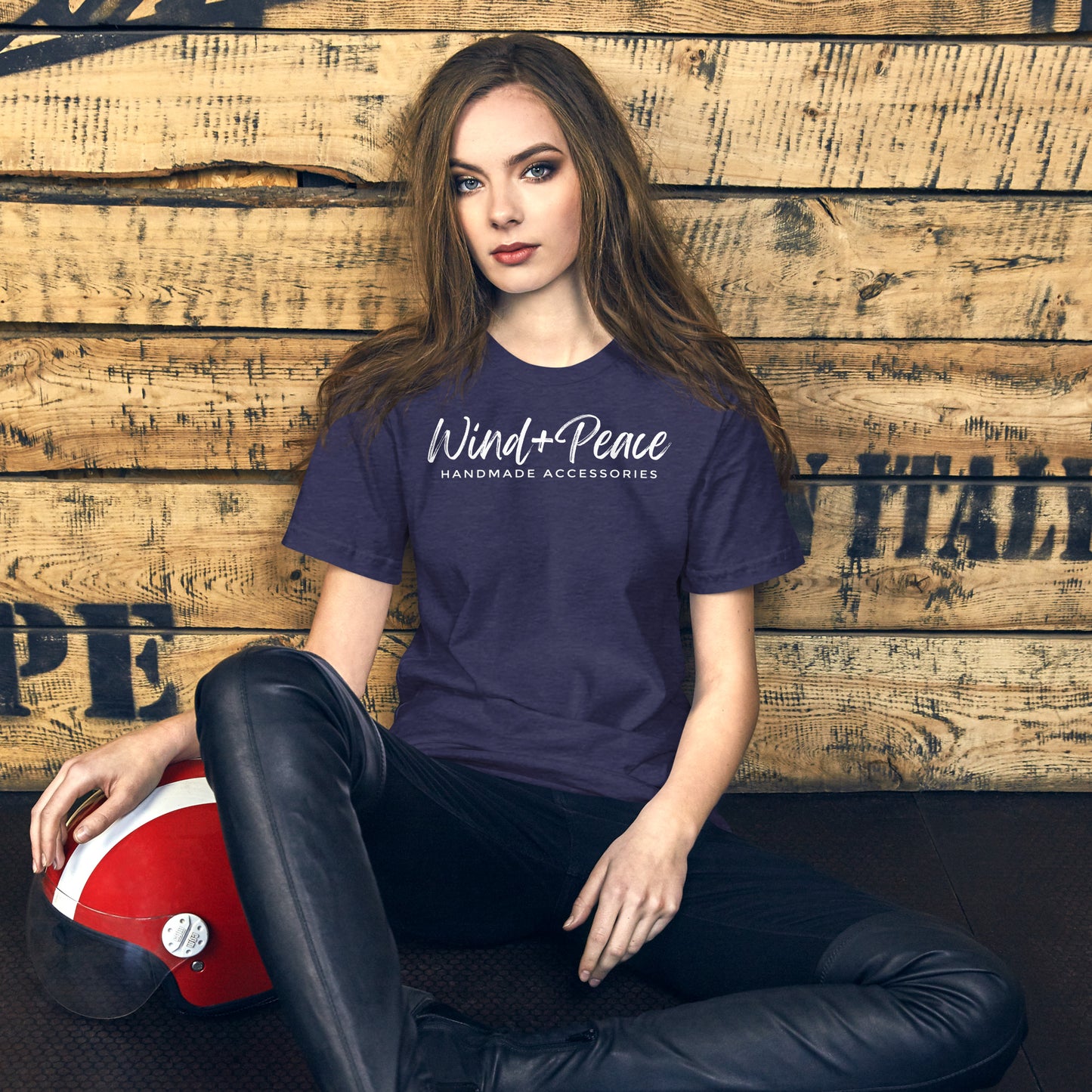 W+P Large Front Graphic Unisex t-shirts - Heathered Colors