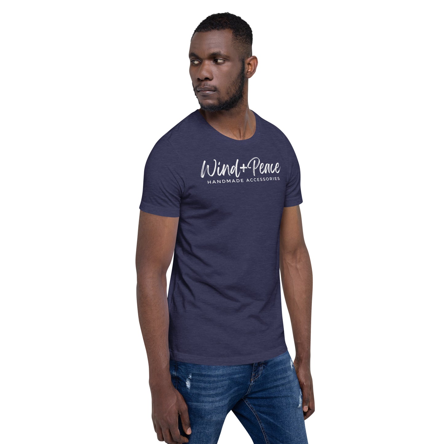 W+P Large Front Graphic Unisex t-shirts - Heathered Colors