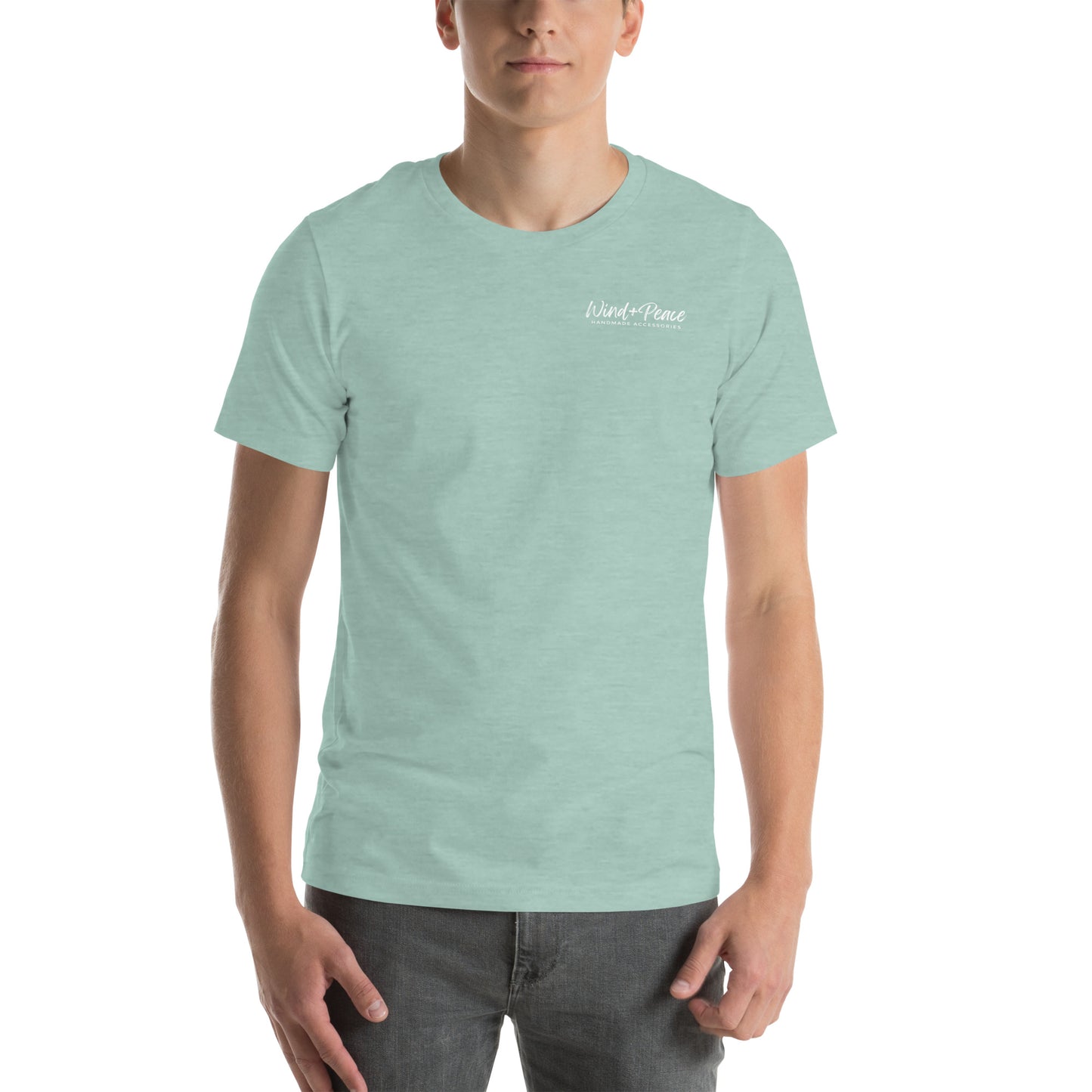 W+P Pocket & Back Graphic Unisex t-shirts - Heathered Colors