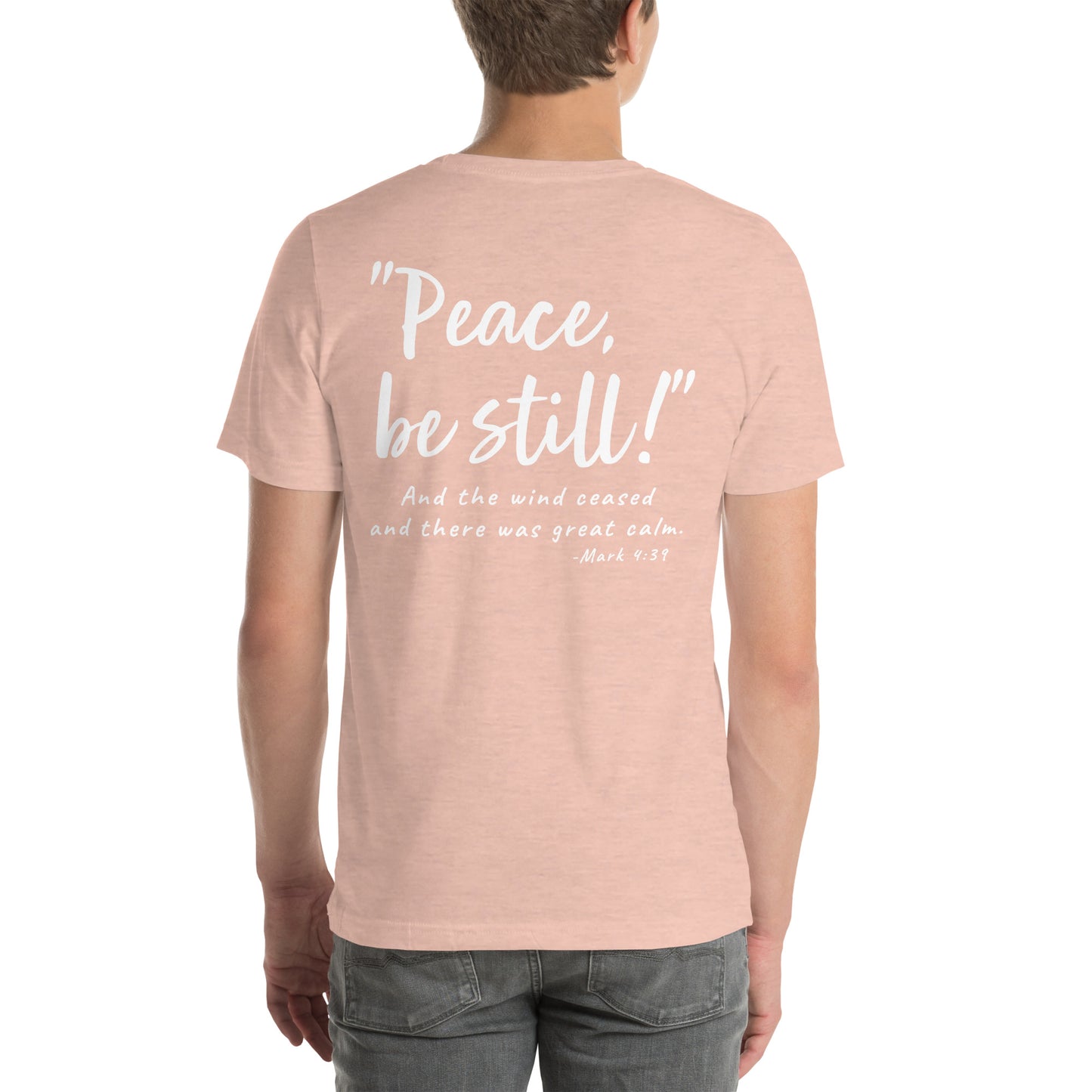 W+P Pocket & Back Graphic Unisex t-shirts - Heathered Colors