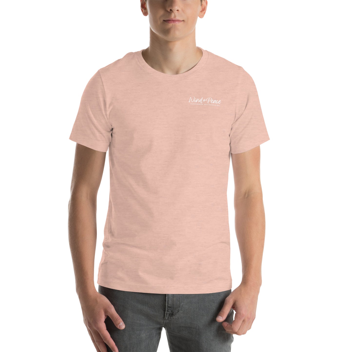 W+P Pocket & Back Graphic Unisex t-shirts - Heathered Colors