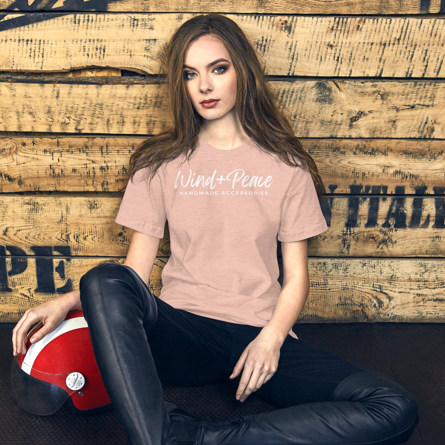 W+P Large Front Graphic Unisex t-shirts - Heathered Colors