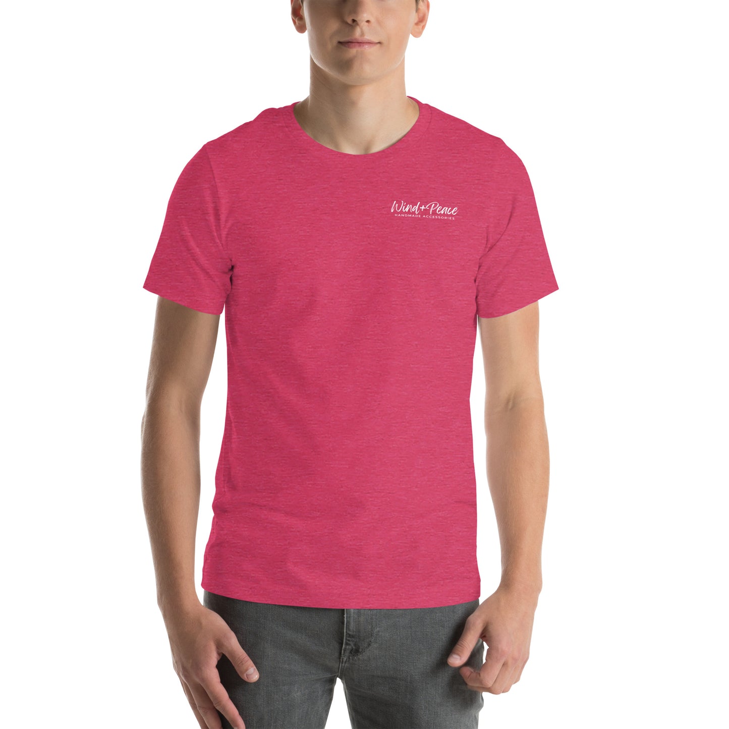 W+P Pocket & Back Graphic Unisex t-shirts - Heathered Colors