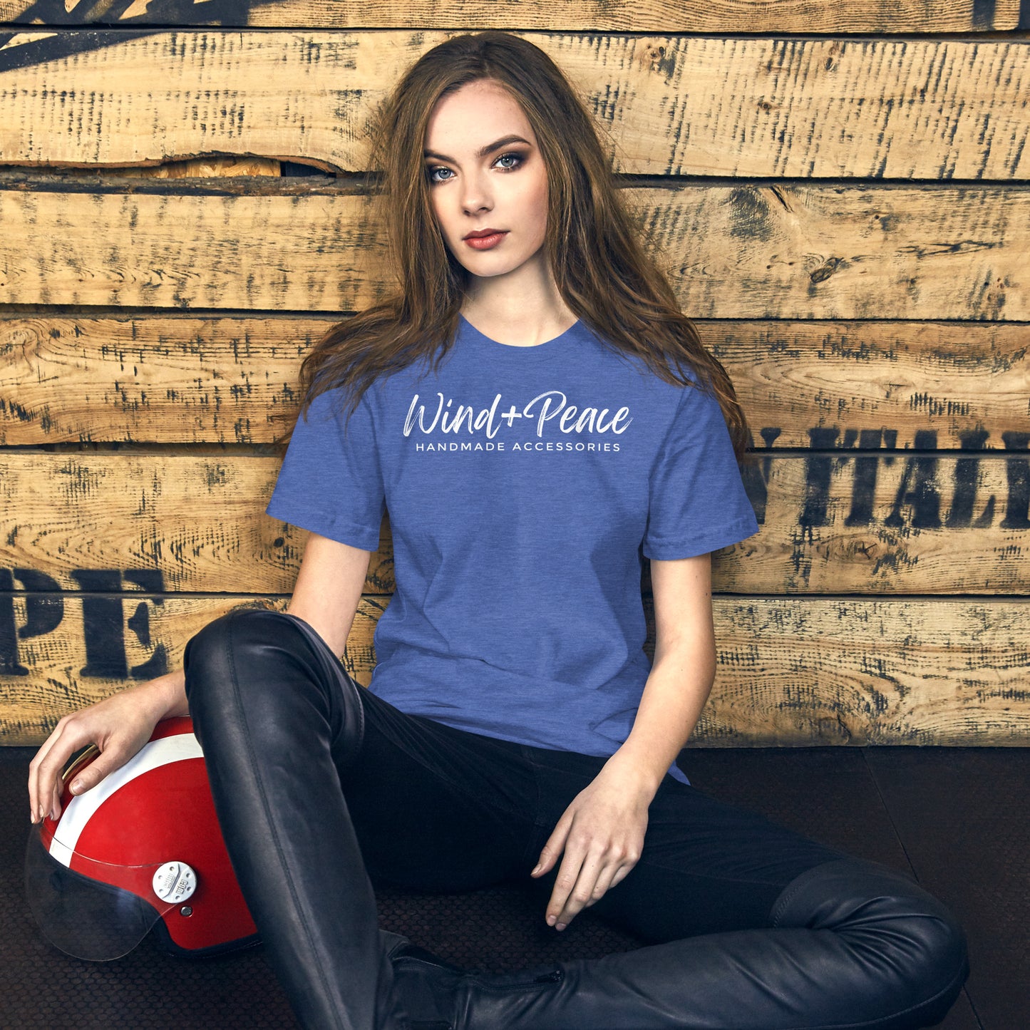 W+P Large Front Graphic Unisex t-shirts - Heathered Colors