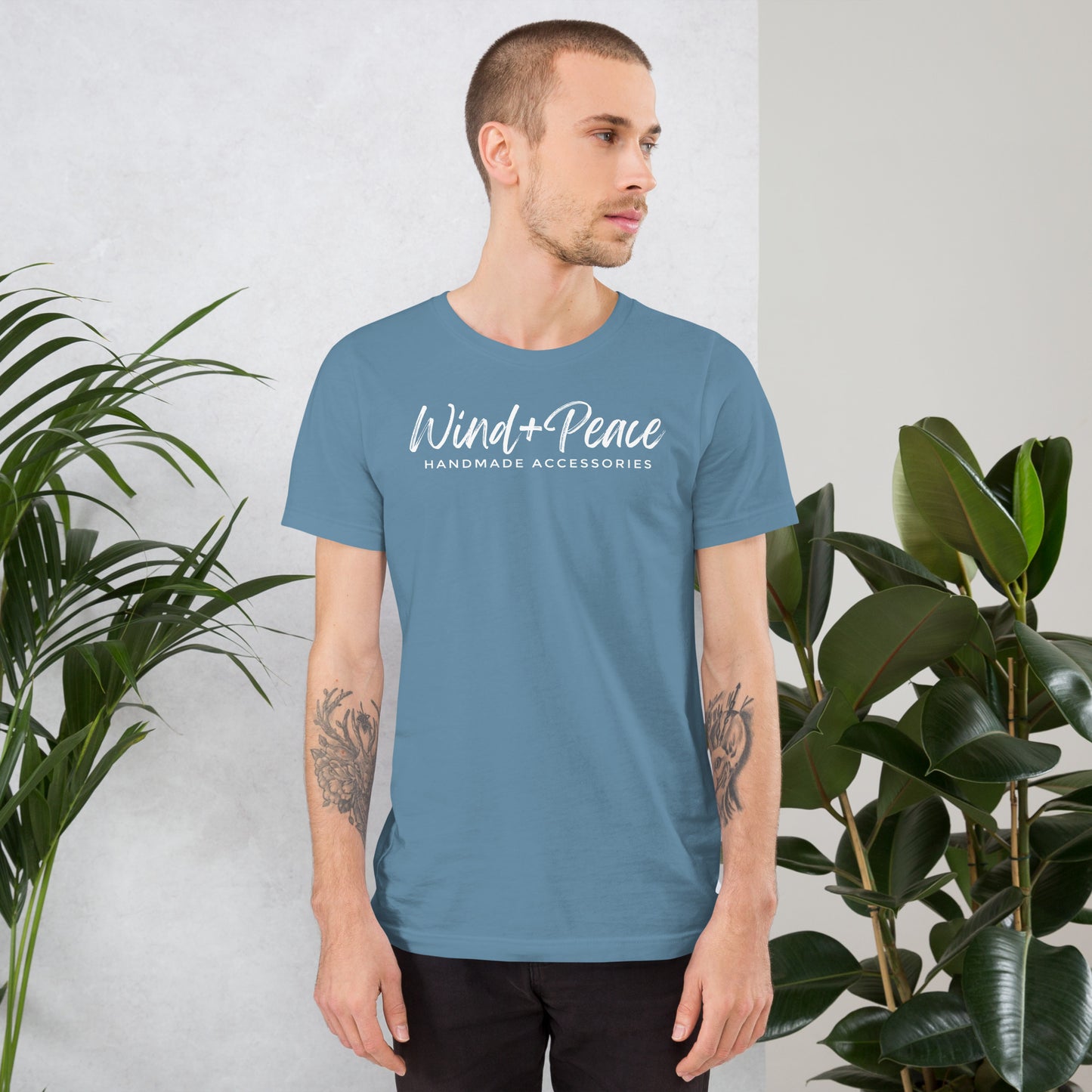 W+P Large Front & Back Graphic Unisex t-shirts - Solid Colors