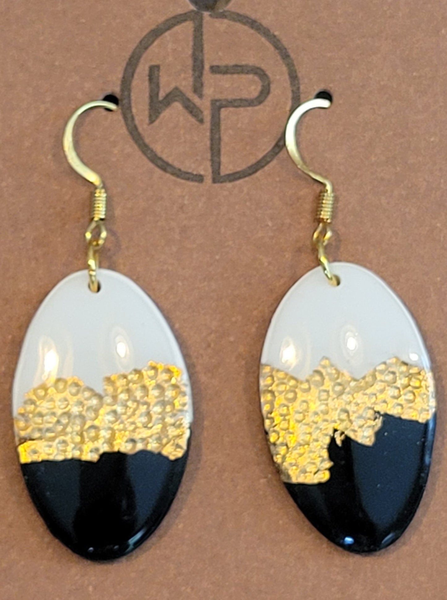 Gold Hook Dangle Earrings