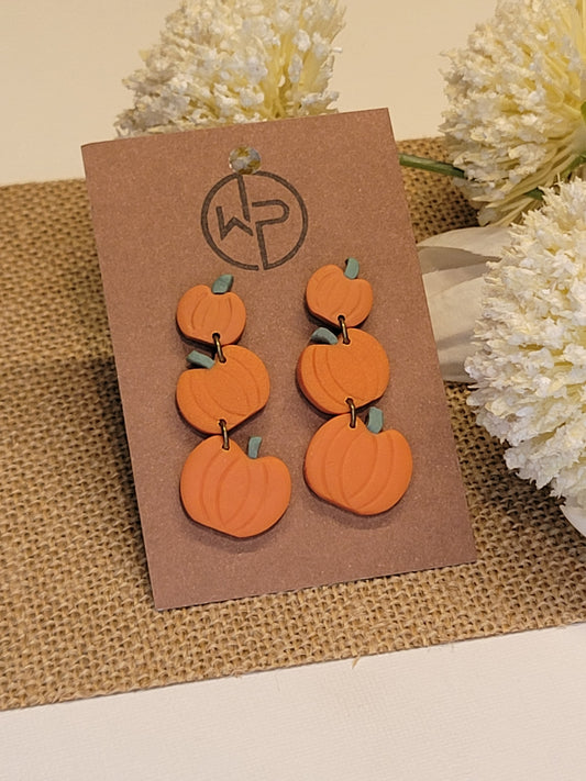 Pumpkin Earrings