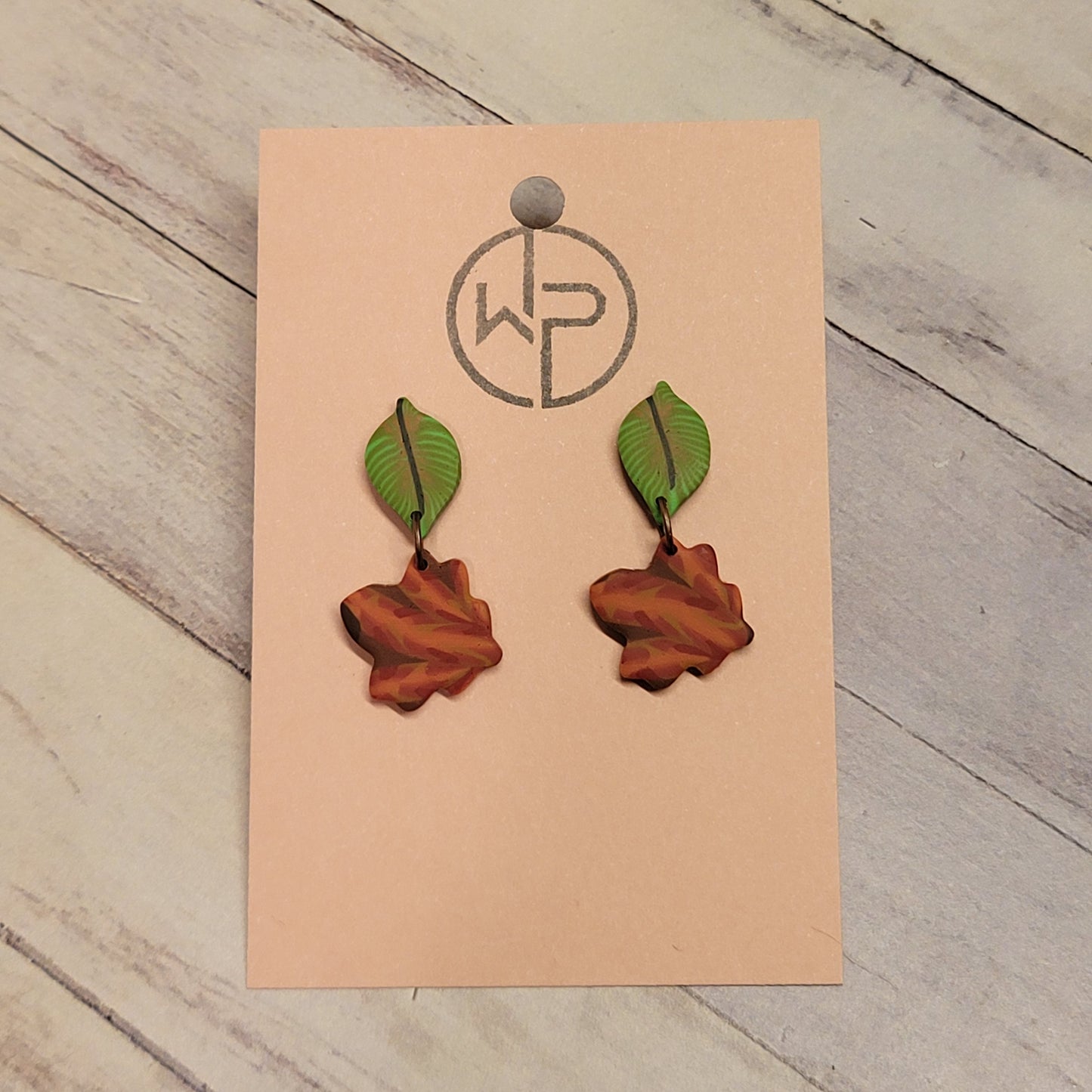 Simple Leaf Earrings