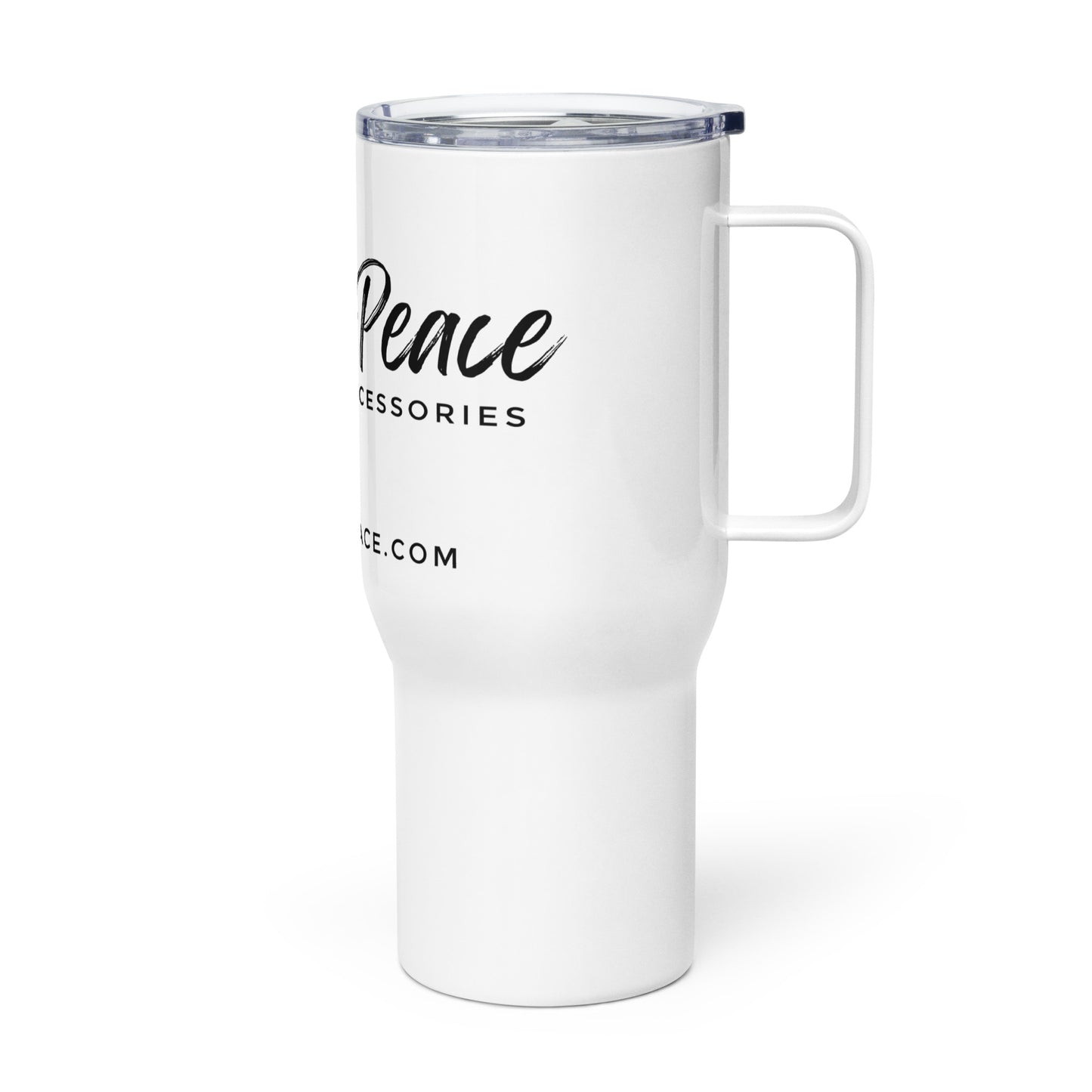 W+P Logo Travel mug with a handle